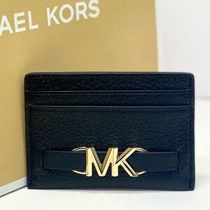MICHAEL KORS Reed Card Holder Case Wallet Leather